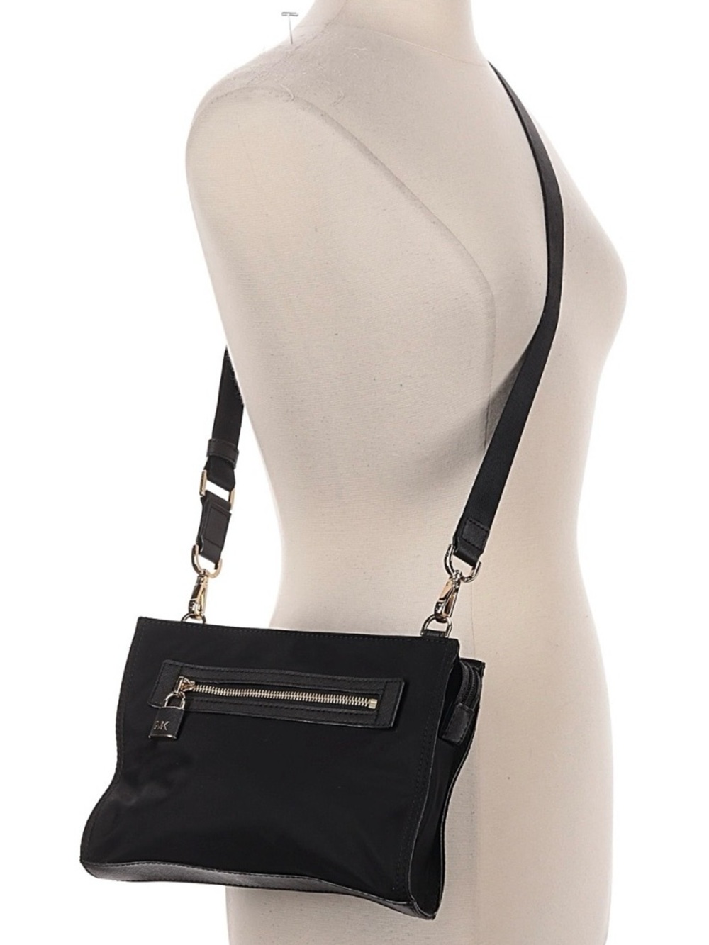 Michael Kors Black Nylon Crossbody Bag